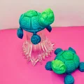 Mô hình rùa 3D siêu đáng yêu với khớp chân linh hoạt (Turtle Flexi Feet) - Thumbnail 12