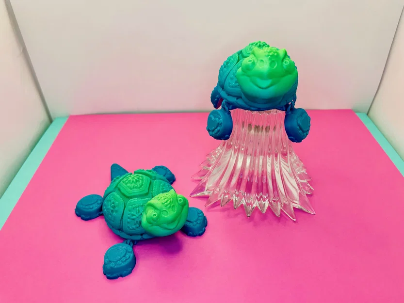 Mô hình rùa 3D siêu đáng yêu với khớp chân linh hoạt (Turtle Flexi Feet) - Image 13