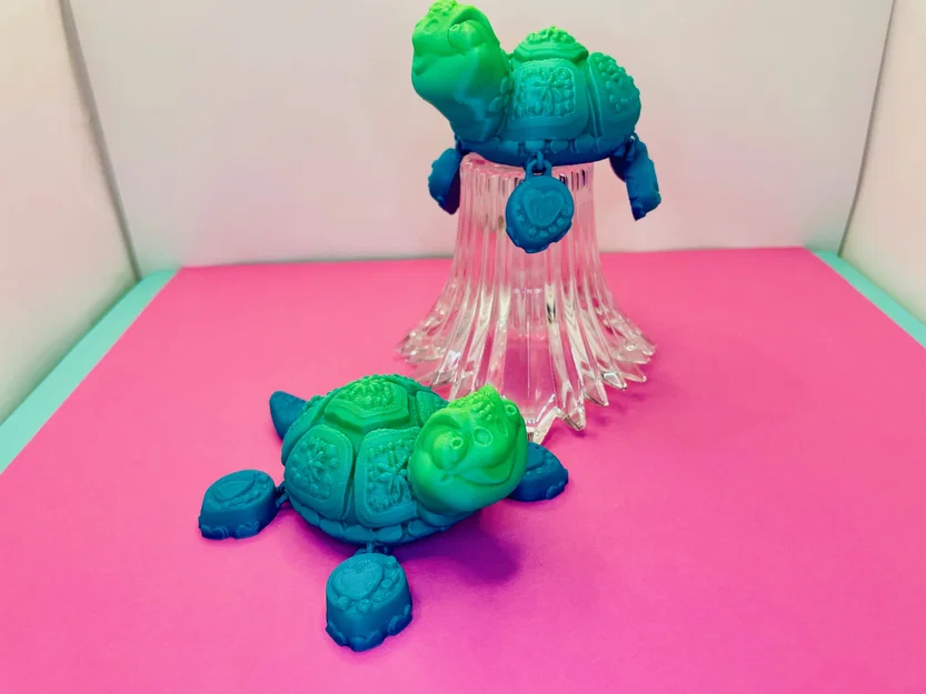 Mô hình rùa 3D siêu đáng yêu với khớp chân linh hoạt (Turtle Flexi Feet) - Image 14
