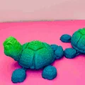 Mô hình rùa 3D siêu đáng yêu với khớp chân linh hoạt (Turtle Flexi Feet) - Thumbnail 15