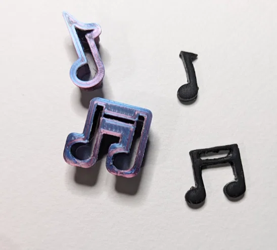 Bộ Dao Cắt Polymer Clay Hình Nốt Nhạc - Image 1