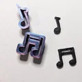 Bộ Dao Cắt Polymer Clay Hình Nốt Nhạc - Thumbnail 1
