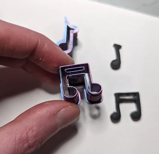 Bộ Dao Cắt Polymer Clay Hình Nốt Nhạc - Image 2