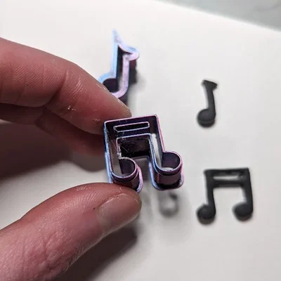 Bộ Dao Cắt Polymer Clay Hình Nốt Nhạc