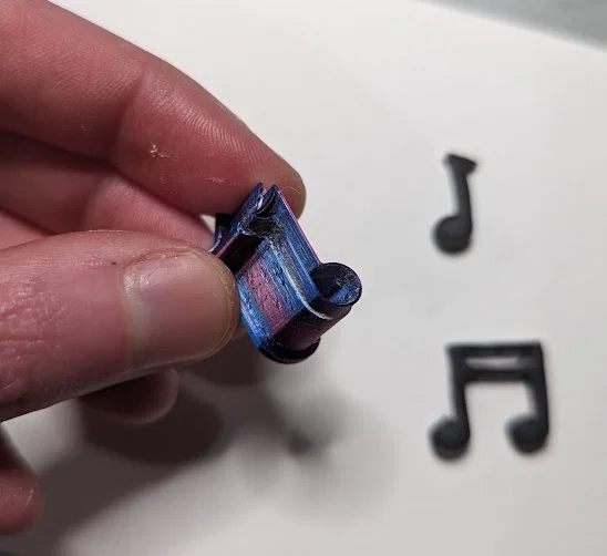 Bộ Dao Cắt Polymer Clay Hình Nốt Nhạc - Image 4