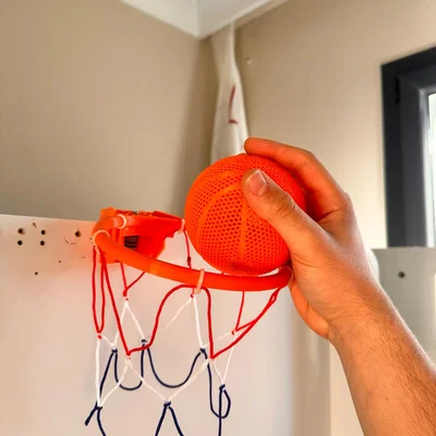 Breakaway Rim Minihoop – Vành Rổ Mini Breakaway In 3D