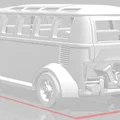 Mô hình xe đua VW Bus cổ điển 3D: Thiết kế độc đáo và chi tiết - Thumbnail 7