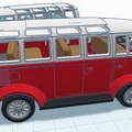 Mô hình xe đua VW Bus cổ điển 3D: Thiết kế độc đáo và chi tiết - Thumbnail 9