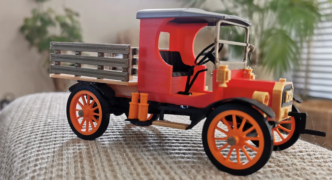 Mô hình xe tải Ford TT 1919 tỷ lệ 1:22 - File in 3D chi tiết - Image 1