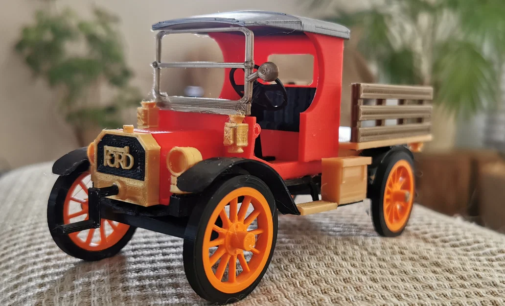 Mô hình xe tải Ford TT 1919 tỷ lệ 1:22 - File in 3D chi tiết - Image 2