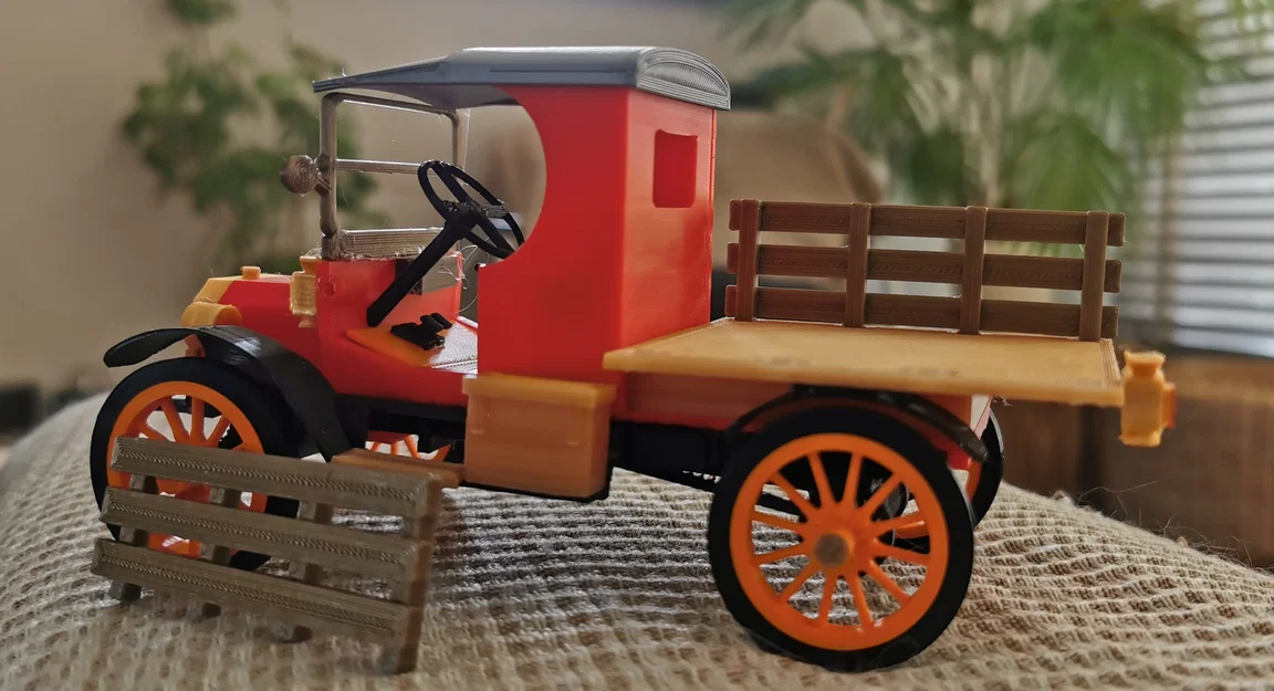 Mô hình xe tải Ford TT 1919 tỷ lệ 1:22 - File in 3D chi tiết - Image 3