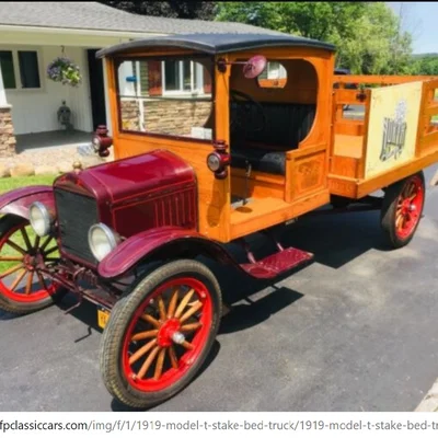 Mô hình xe tải Ford TT 1919 tỷ lệ 1:22 - File in 3D chi tiết