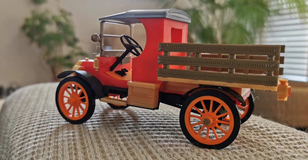 Mô hình xe tải Ford TT 1919 tỷ lệ 1:22 - File in 3D chi tiết - Image 6