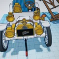 Mô hình xe cổ Ford Model T Speedster 1922 in 3D cực đẹp - Thumbnail 9