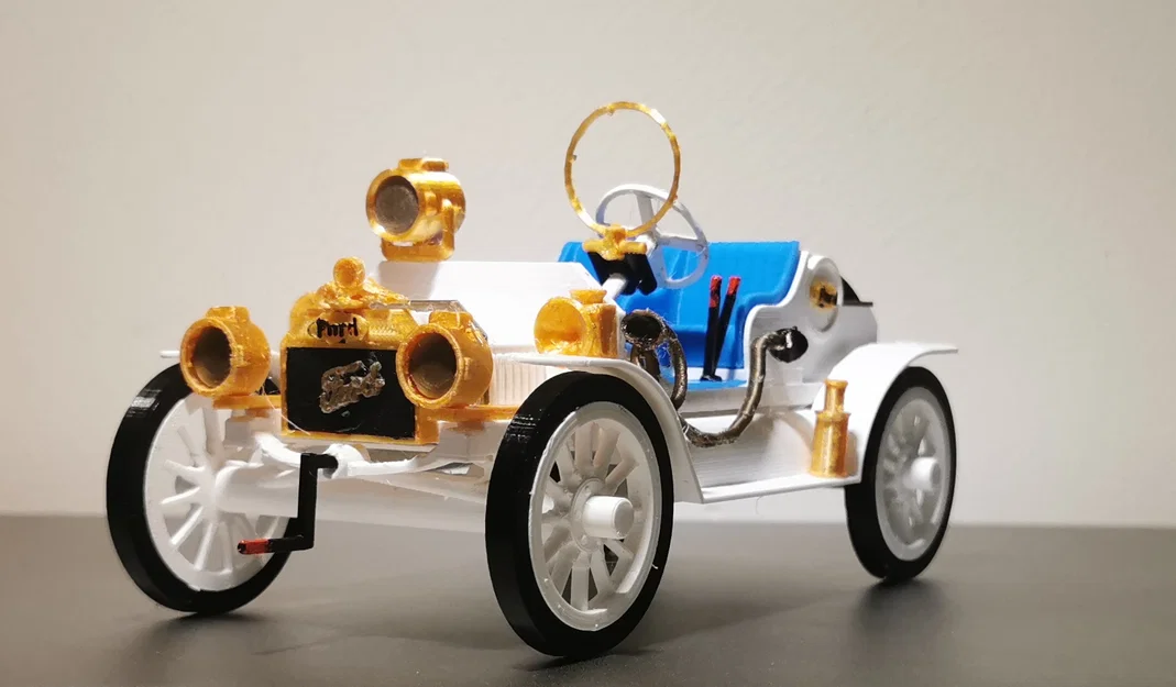 Mô hình xe cổ Ford Model T Speedster 1922 in 3D cực đẹp - Image 11