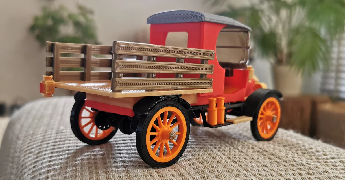 Mô hình xe tải Ford TT 1919 tỷ lệ 1:22 - File in 3D chi tiết - Image 8