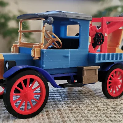 Xe kéo T Ford TT 1925 – Thiết kế Ed van der Heijden