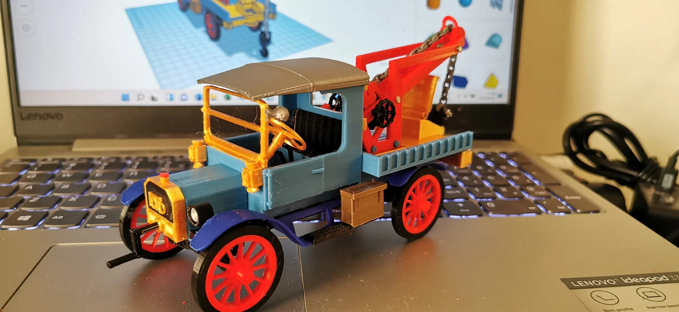 Xe kéo T Ford TT 1925 – Thiết kế Ed van der Heijden - Image 7