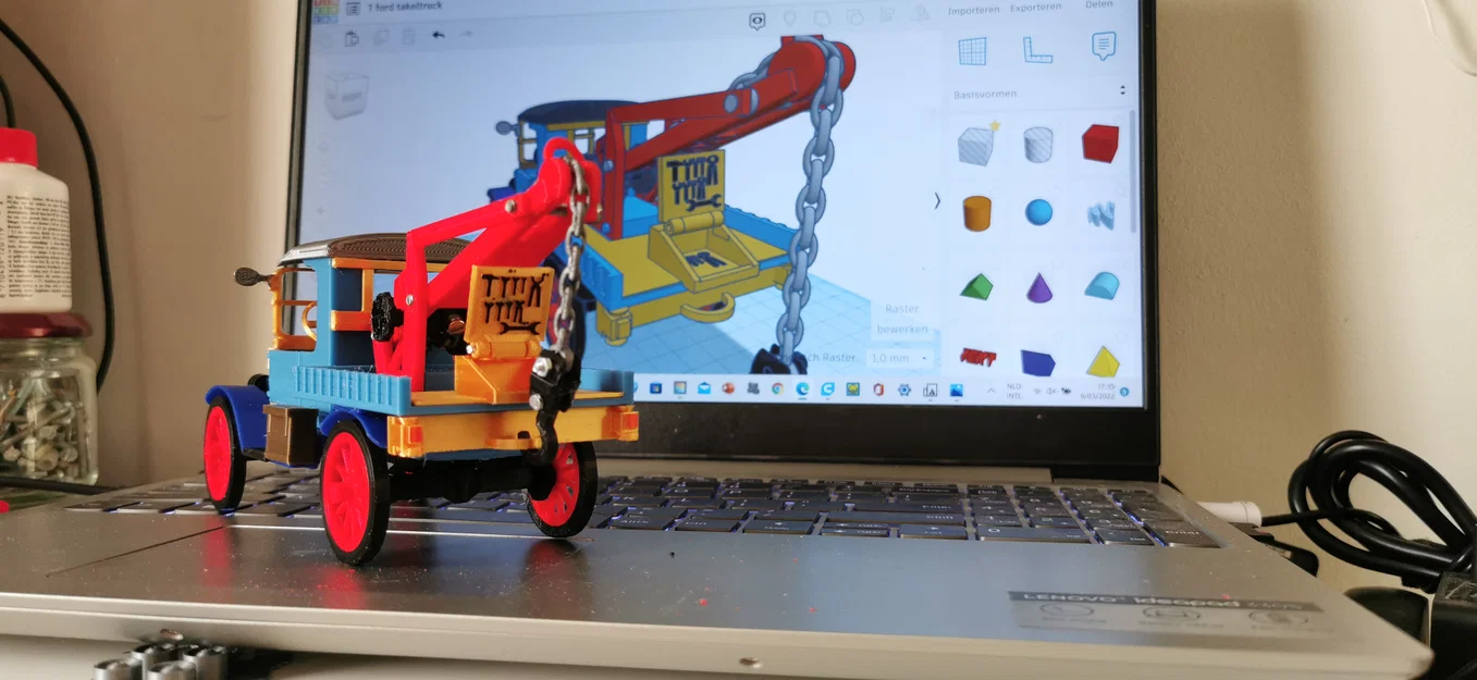 Xe kéo T Ford TT 1925 – Thiết kế Ed van der Heijden - Image 8