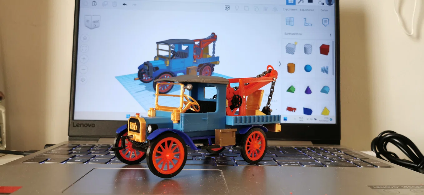 Xe kéo T Ford TT 1925 – Thiết kế Ed van der Heijden - Image 16