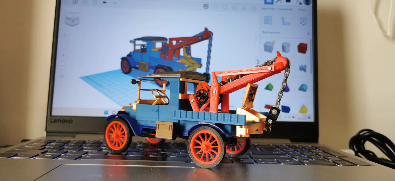 Xe kéo T Ford TT 1925 – Thiết kế Ed van der Heijden - Image 17