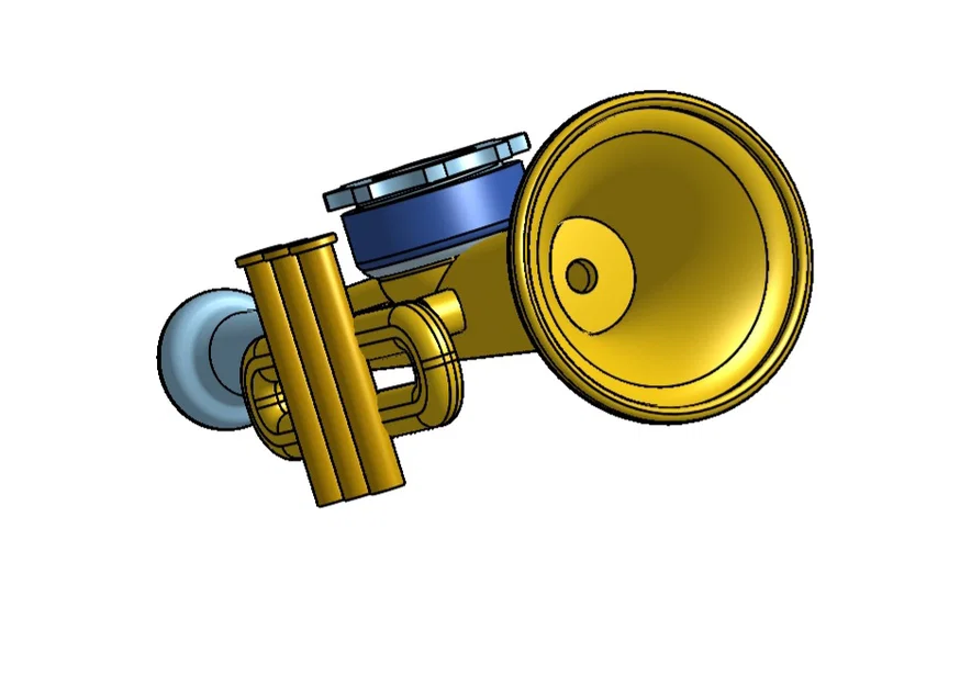 Trumpet Kazoo (Kazoo hình kèn trumpet) - Image 2