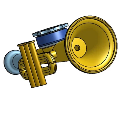 Trumpet Kazoo (Kazoo hình kèn trumpet)