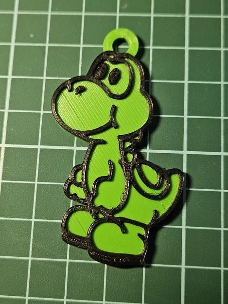 Móc khóa Yoshi Mario Bros siêu đáng yêu dành cho fan hâm mộ - Image 1