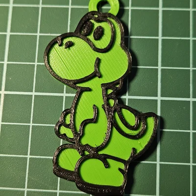 Móc khóa Yoshi Mario Bros siêu đáng yêu dành cho fan hâm mộ