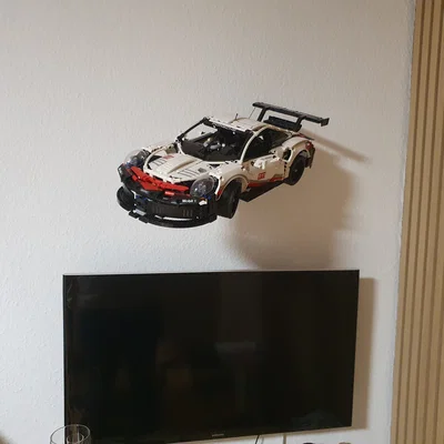 Giá treo tường (Wall mount) cho Lego Porsche 911 RSR 42096