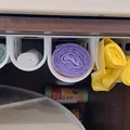 Giá treo cuộn túi rác gắn trên/hông tủ: Standard, Hexagon & Voronoi - Thumbnail 1