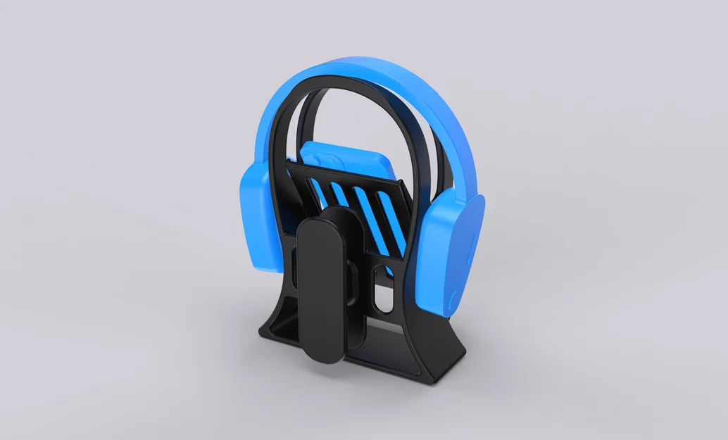 Giá đỡ tai nghe và điện thoại 2 trong 1 - Mẫu in 3D tiện lợi - Image 4