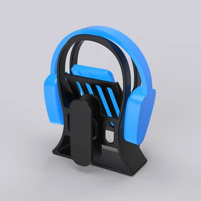 Giá đỡ tai nghe và điện thoại 2 trong 1 - Mẫu in 3D tiện lợi