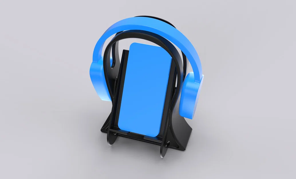 Giá đỡ tai nghe và điện thoại 2 trong 1 - Mẫu in 3D tiện lợi - Image 5