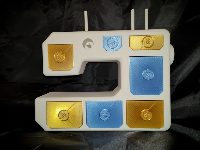 Hộp đựng đồ may vá hình máy may (Sewing Machine Shaped Sewing Storage Box) - Image 6