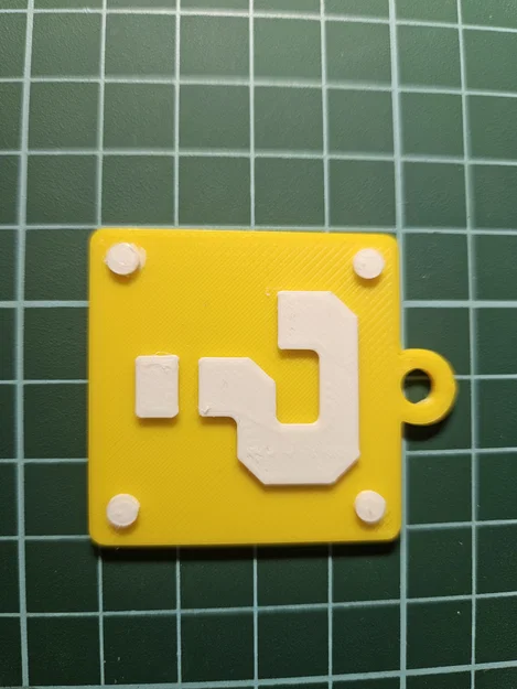 Móc khóa dấu hỏi Mario Bros (Interrogación Mario Bros) - Image 1