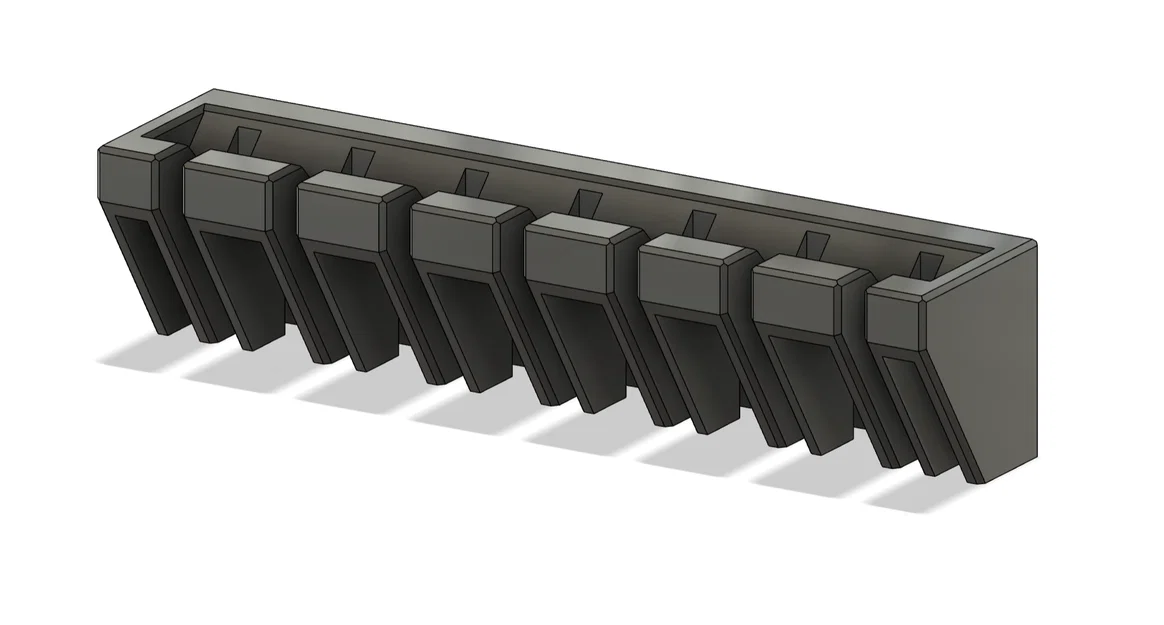 Giá treo cờ lê Ikea Skadis thông minh cho bảng đục lỗ - Image 2