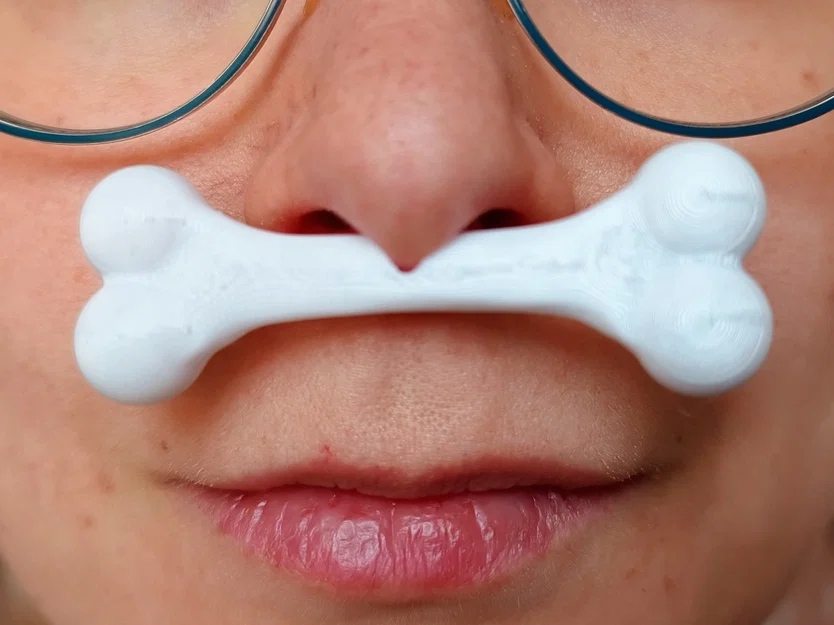 Phụ kiện hóa trang Nose Bone: Mẫu in 3D xương mũi giả độc đáo - Image 1