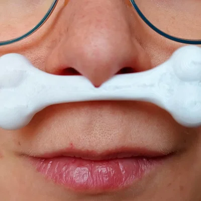 Phụ kiện hóa trang Nose Bone: Mẫu in 3D xương mũi giả độc đáo