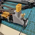 Ngàm gắn phía sau khung carbon drone HSKRC Mark4 8 inch (rear mount) - Thumbnail 1