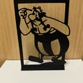 Mô hình 3D Obelix trang trí để bàn cực chất - Thumbnail 1