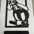 Mô hình 3D Obelix trang trí để bàn cực chất - Thumbnail 2