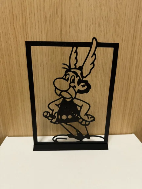 Mô hình trang trí Asterix in 3D - Thiết kế khung tranh độc đáo - Image 1
