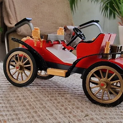 Mô hình xe cổ Fiat 16/20HP Roadster 1903 tỉ lệ 1:24
