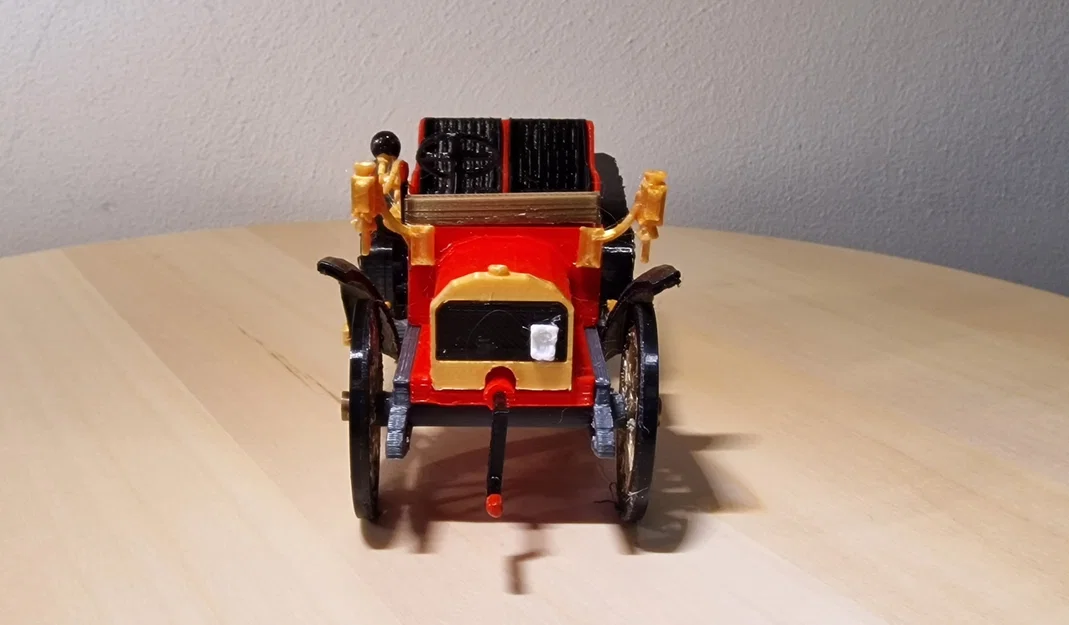 Mô hình xe cổ Fiat 16/20HP Roadster 1903 tỉ lệ 1:24 - Image 8