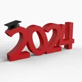 Quà tốt nghiệp 2024 tặng bạn bè – bảng chữ kèm mũ - Thumbnail 1