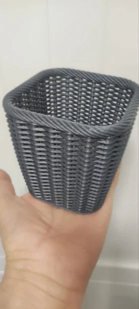 Giỏ mây đan Zigzag - Image 2