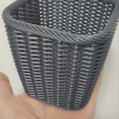 Giỏ mây đan Zigzag