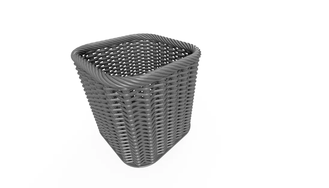 Giỏ mây đan Zigzag - Image 5