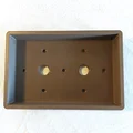 Chậu bonsai 24 hoạ tiết chữ nhật 213x143x50mm - Thumbnail 2